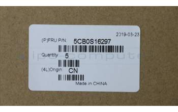 Lenovo 5CB0S16297 COVER UpperCase C81J7CO FP w/BLKB NORDI