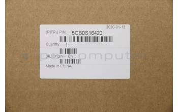 Lenovo 5CB0S16420 COVER Upper Case C 81HE BK W/TPKB BL US