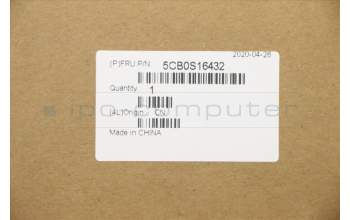 Lenovo 5CB0S16432 COVER Upper Case C 81HE BK W/TPKB BL SP