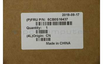 Lenovo 5CB0S16437 COVER Upper Case C 81HE BK W/TPKB BL ND