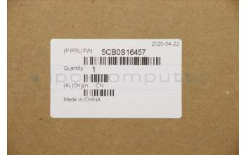 Lenovo 5CB0S16457 COVER Upper Case C 81HH BK W/KBTPBL INT