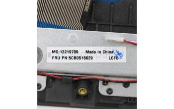 Lenovo 5CB0S16629 COVER Upper Case ASM_BE L 81LG GT_BK