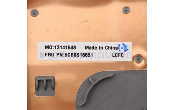 Lenovo 5CB0S16651 COVER Upper Case ASM_UK L 81LG PG