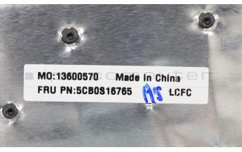 Lenovo 5CB0S16765 COVER Upper Case ASM_UK L81MVTEXBKD