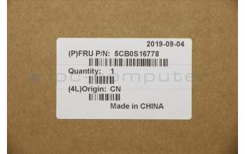 Lenovo 5CB0S16778 COVER Upper Case ASM_SP L81MVIMRBKD