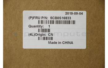 Lenovo 5CB0S16833 COVER Upper Case ASM_FR L81MVIMRGRD