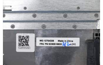 Lenovo 5CB0S16833 COVER Upper Case ASM_FR L81MVIMRGRD