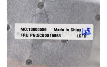 Lenovo 5CB0S16863 COVER Upper Case ASM_HB L81MVIMRGRD