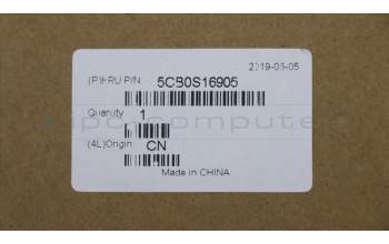 Lenovo 5CB0S16905 COVER Upper Case ASM_US INTE L81MVIMRGRD