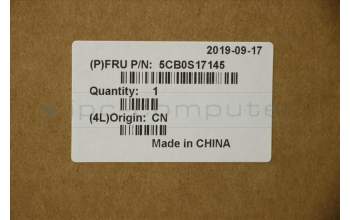 Lenovo 5CB0S17145 C-Cover with keyboard,Nordic,Granite Black,Non_Backlight