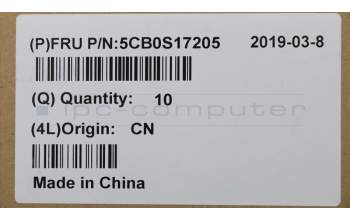 Lenovo 5CB0S17205 COVER HINGE COVER C 81ND_BLUE