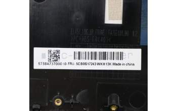 Lenovo 5CB0S17243 COVER UpperCase C81NDGRY FP W/BLKB CZ-SK