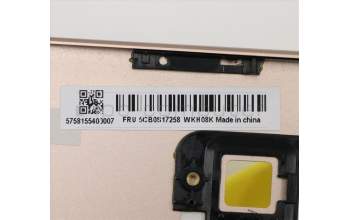 Lenovo 5CB0S17258 COVER UpperCase C81NDCOP FP W/BLKB UK