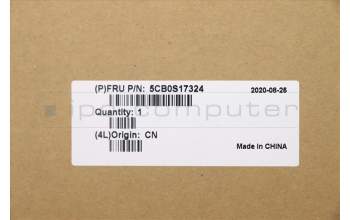 Lenovo 5CB0S17324 COVER Upper case C81N6 PLBLK FPBL AR-E