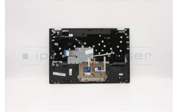 Lenovo 5CB0S17342 COVER Upper case C81N6 PLBLK FPBL SLVN