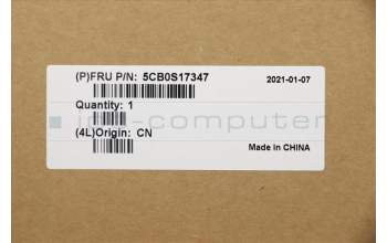 Lenovo 5CB0S17347 COVER Upper case C81N6 PLBLK FPBL AR-FR