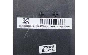 Lenovo 5CB0S17419 COVER Upper case C81N6 PLBLK NFPNBL AR-E