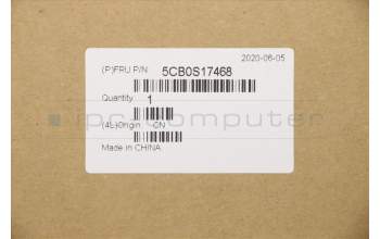Lenovo 5CB0S17468 COVER Upper case C81N6 PLGRY FPBL SLVN