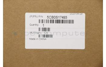 Lenovo 5CB0S17493 COVER Upper case C81N6 PLGRY NFPBL NORDI