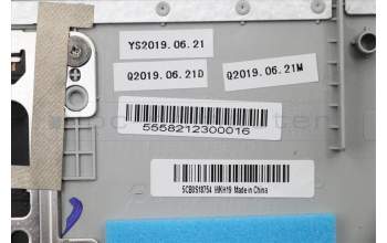 Lenovo 5CB0S18754 COVER Upper case C81N8 GRY BLKB_US