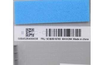 Lenovo 5CB0S18765 COVER Upper case C81N8 GRY BLKB_ITA