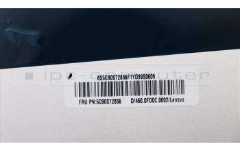 Lenovo 5CB0S72856 COVER Lower Case W 81J0 PTN W/T-PAD