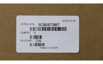 Lenovo 5CB0S72857 COVER Lower Case W 81J0 IG W/T-PAD