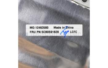 Lenovo 5CB0S91828 COVER UpperCaseL81LB WH W/KB BL US INT\'E