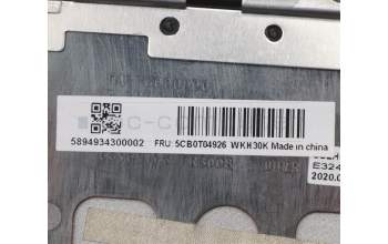 Lenovo 5CB0T04926 COVER Upper Case C 81JS IG W/KB SA