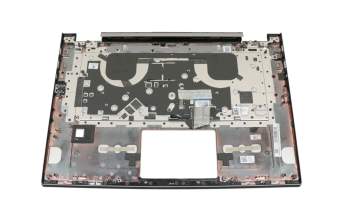 5CB0T04964 Lenovo keyboard incl. topcase DE (german) black/silver with backlight