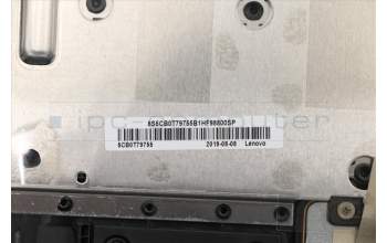 Lenovo 5CB0T79755 C-Abdeckung mit Tastatur, Englisch (US, Euro), Ohne_Hintergrundbeleuchtung