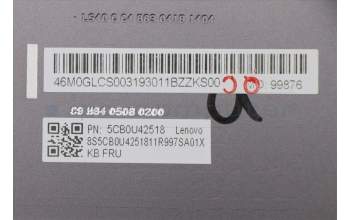 Lenovo 5CB0U42518 COVER Upper Case ASM_UK W 81Q7 W/KB
