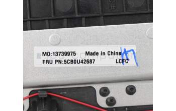 Lenovo 5CB0U42687 COVER Upper Case ASM_FR L 81RG IG