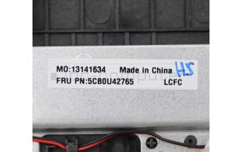 Lenovo 5CB0U42765 COVER Upper Case ASM_BE L 81LK BL