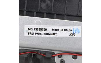 Lenovo 5CB0U42820 COVER Upper Case ASM_RU L 81LL BL