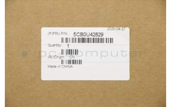 Lenovo 5CB0U42829 COVER Upper Case ASM_US L 81LL BL