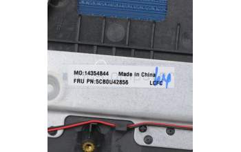 Lenovo 5CB0U42856 COVER Upper Case ASM_UK L 81LL NBL