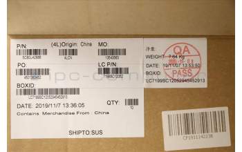 Lenovo 5CB0U42886 C-Abdeckung mit Tastatur, Englisch (GB), Weiß