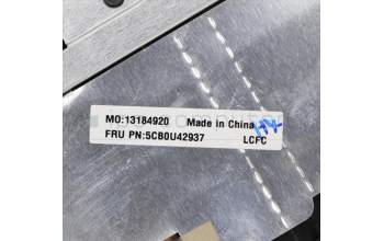 Lenovo 5CB0U42937 COVER Upper Case ASM_ND L81Q4 BL_BK