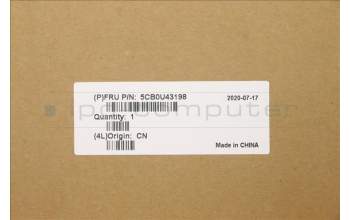 Lenovo 5CB0U43198 COVER UpperCaseASM_B MGR_BL W/RU