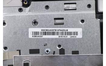 Lenovo 5CB0U43207 COVER UpperCaseASM_B MGR_BL W/US