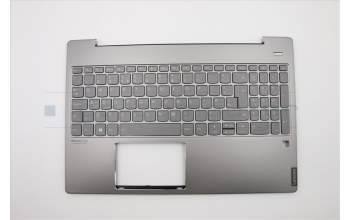 Lenovo 5CB0U43638 C-Abdeckung mit Tastatur, Englisch (GB), Mineralgrau