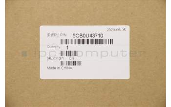 Lenovo 5CB0U43710 COVER Upper Case ASM 81T9 w/NBL KB NORDI