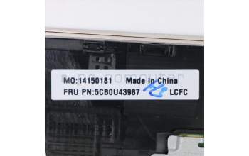 Lenovo 5CB0U43987 COVER Upper Case ASM_BE L 81TC MC