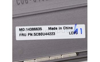 Lenovo 5CB0U44223 C-Cover with keyboard,Hungarian,Iron Grey