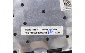Lenovo 5CB0W43353 COVER Upper Case ASM_US L81VBBKTEXD