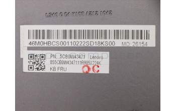 Lenovo 5CB0W43471 COVER Upper Case ASM_AR-E W 81Q8 IG W/KB