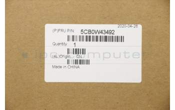 Lenovo 5CB0W43492 COVER Upper Case ASM_PO W 81Q8 IG W/KB