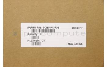 Lenovo 5CB0W43736 COVER Upper Case ASM_SP L81XA LIGSRAL