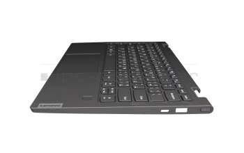 5CB0W43751 original Lenovo keyboard incl. topcase UAE (emirati) grey/grey with backlight